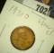 1931 D Lincoln Cent, Uncirculated but cleaned.