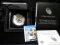 2015 P United States Marshals Service 225th Anniversary Proof Silver Dollar in original box with COA