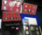 1979 S, 80 S, 82 S, & 83 S U.S. Proof Sets in original boxes of issue.