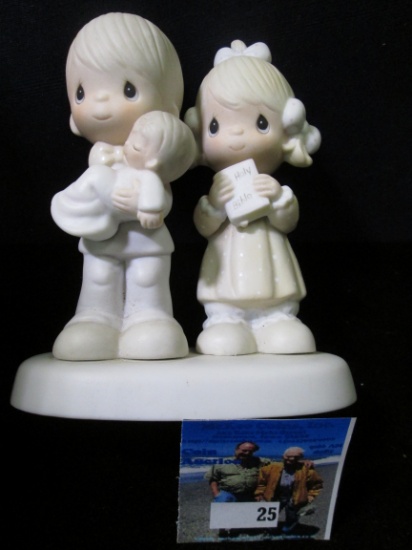 1980 Jonathan David "Rejoicing With You" E-4724 Porcelain Figurine.