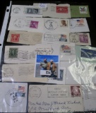 (18) U.S. Stamps on original paper.