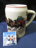 1980 World Famous Clydesdale Beer Stein.