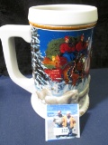 2005 Holiday Budweiser Beer Stein. CS628.