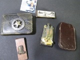 (5) Old Money Clips