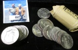 (10) 1969 D 40% Silver & (10) Clad Kennedy Half Dollars.