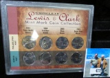 Complete Lewis & Clark Mint Mark Coin Collection, includes 2004 Peace Medal Nickels, 2004 Keel Boat