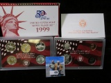 1999 S U.S. Silver Proof Set. Original as issued.