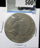 1926 S U.S. Peace Silver Dollar.