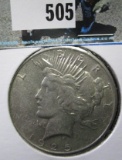 1925 P U.S. Peace Silver Dollar.