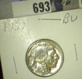 1937 P Buffalo Nickel, Brilliant Uncirculated.