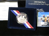 2008 S Bald Eagle Proof Half-Dollar in original box with COA.