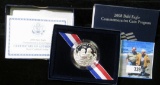 2008 S Bald Eagle Proof Half-Dollar in original box with COA.