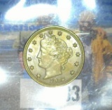 1912 Liberty Nickel, AU.