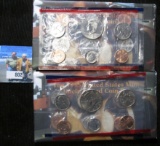 (2) 1995 U.S. Mint Sets in original envelopes. Originally issued at $8 each ($16.00) CDN bid is now
