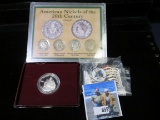 American Nickels of the 20th Century Collection; 1982 S George Washington Proof Silver Commemorative