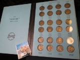1938-65 Jefferson Nickel Set, missing only the 1963 D. Stored in a Meghrig 
