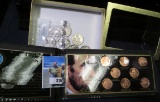 (9) National Parks BU Quarters; & 8-piece Abraham Lincoln 2009 P & D Type Set of Lincoln Cents.