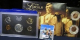 1969 S Silver U.S. Proof Set;  & 2009 P & D Log Cabin Commemorative Cents in a special holder.