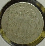 1882 U.S. Shield Nickel.