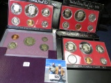 1988 S, 73 S, 76 S, & 79 S U.S. Proof Sets in original boxes of issue.