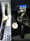 Several old Wrist watches in various conditions. Includes a Bugs Bunny watch with leather band.