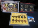 2009 S United States Mint Presidential $1 Coin Proof Set; 1984 Denver Mint Set in original cellophan