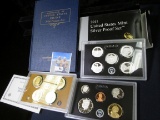 Handbook of United States Coins (Blue Book) 18th edition & 2011 S U.S. Silver Proof Set in original