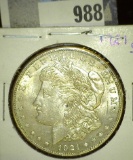 1921 S High grade Morgan Silver Dollar