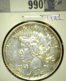 1922 P Peace Silver Dollar.