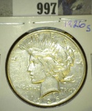 1926 S U.S. Peace Silver Dollar.