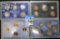 Miscellaneous Coin Sets With No Boxes Includes The 2009-S Proof 4 Penny Set, Washington D.C. & 5 Ter