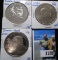 3- Crown Sized Coins From Sierra Leone Which Includes 2005 Proof $1 Coin, Proof 2010 One Dollar Coin