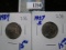 1937 & 1937-S Buffalo Nickels