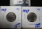 1929 & 1937 Buffalo Nickels