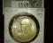 1950 Silver Mexico One Peso,. BU. 12 gr. Silver.