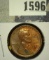 1932 D Lincoln Cent, UNC Red-brown.