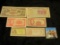 6th Series 10 Pence British Armed Forces; (3) different Japanese Notes; & (2) different Hong Kong Ba