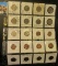 (20) Minor Mint error U.S. Coins including a 1975 S/D Lincoln Cent. All stored in a 20-pocket plasti