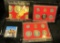 1976 S, 81 S, & 82 S U.S. Proof Sets in original boxes of issue.