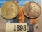 1911 Lincoln Cent & 1913 P Type One Buffalo Nickel, both high grades.