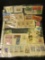 (42) miscellaneous Old U.S. Postage Stamps ready for your three-ring binder.