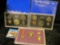 1968 S, 72 S, & 91 S U.S. Proof Sets in original boxes of issue.