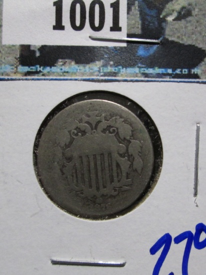 1876 Shield Nickel