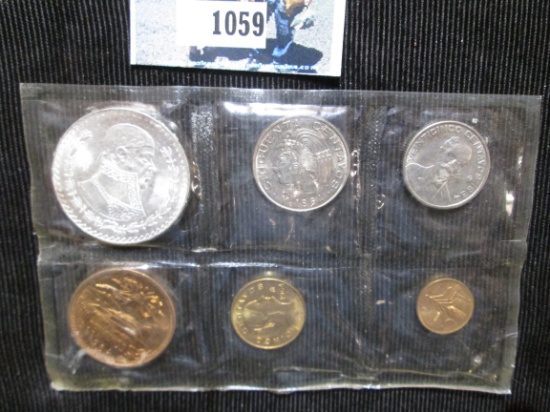 1964 Mexican Coin Set