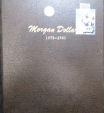 Dansco Morgan Silver Dollar Album From 1878-1890