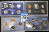 Miscellaneous Coin Sets With No Boxes Includes The 2009-S Proof 4 Penny Set, Washington D.C. & 5 Ter