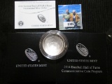 2014 Silver Uncirculated Baseball Hall Of Fame Commemorative Dollar