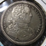 Silver Restrike Of The 1751 Franco Americana Jetton