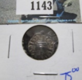 Silver Penny Medieval Coin Hammered Edward I London Penny 1279 - 1307