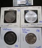 4- Coins From The Vatican Includes A Silver 1939 5 Lires